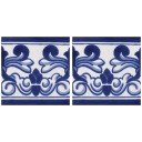 Mexican Talavera Border Tile Tabladas